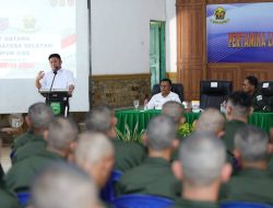 Puluhan Pemuda Ikuti program Pertamina Local Community Leaderl Ala Militer Di Yonziour 2/SG