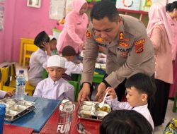 Polres Prabumulih Resmikan Dapur Gizi Gratis untuk 1.006 Siswa