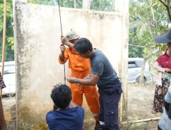 Pertagas Terapkan Teknologi Migas untuk Bersihkan Pipa Air Desa di Muara Enim