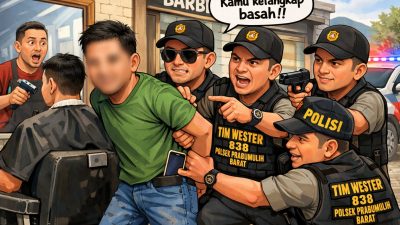 Curi HP Pelajar di Pangkas Rambut, Pria 24 Tahun di Prabumulih Barat Ditangkap Polisi