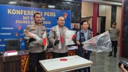Polres Muara Enim Ungkap Pencurian 163 Rolling Door dan 24 Pintu Toilet, 2 Pelaku DPO