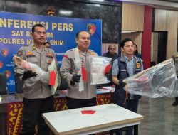 Polres Muara Enim Ungkap Pencurian 163 Rolling Door dan 24 Pintu Toilet, 2 Pelaku DPO