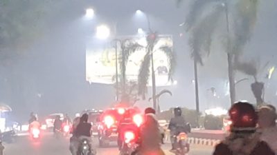 Kabut Asap Kepung Prabumulih, Warga Mulai Mengalami Sesak Napas
